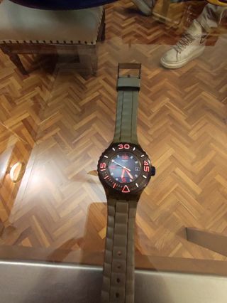 Reloj Swatch Deportivo Azul y Verde Oliva