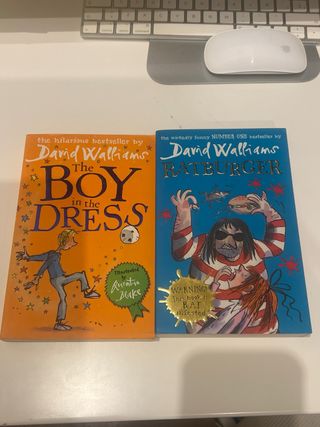 colección 5 libros David walliams gangsta granny..