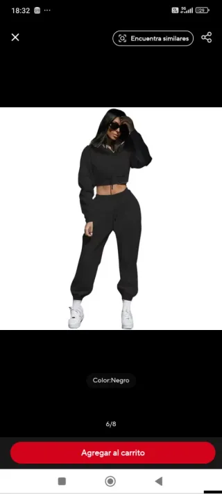 Conjunto chándal buzo + sudadera L NUEVO