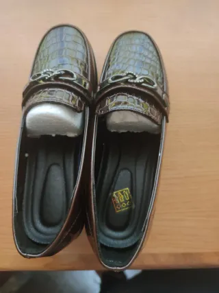 Zapatos sra cuña a estrena