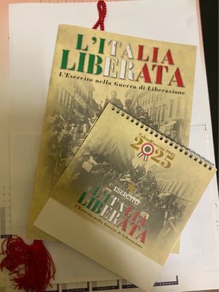 Calendario Esercito 2025 L'Italia Liberata