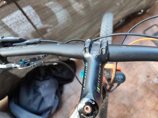 Bicicleta Olympia F1X Nero Arancione