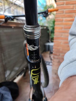 Bicicleta Olympia F1X Nero Arancione