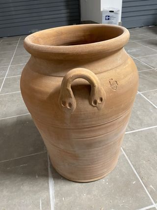 Jarrón grande de terracota