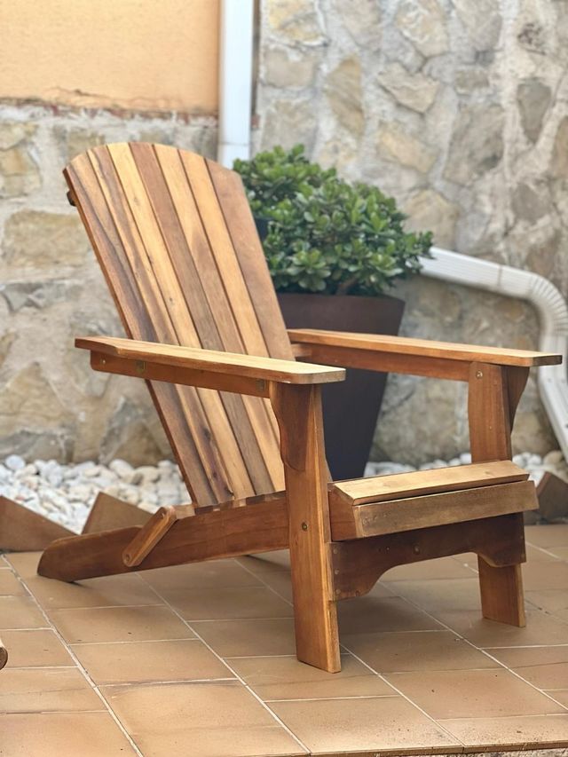 Silla Adirondack Madera