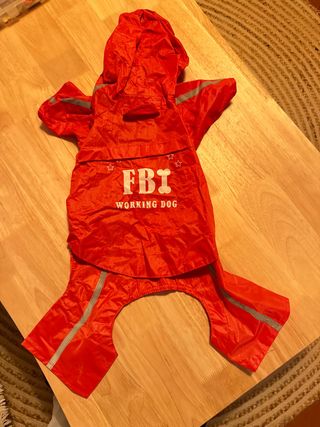 Impermeabile per cani FBI