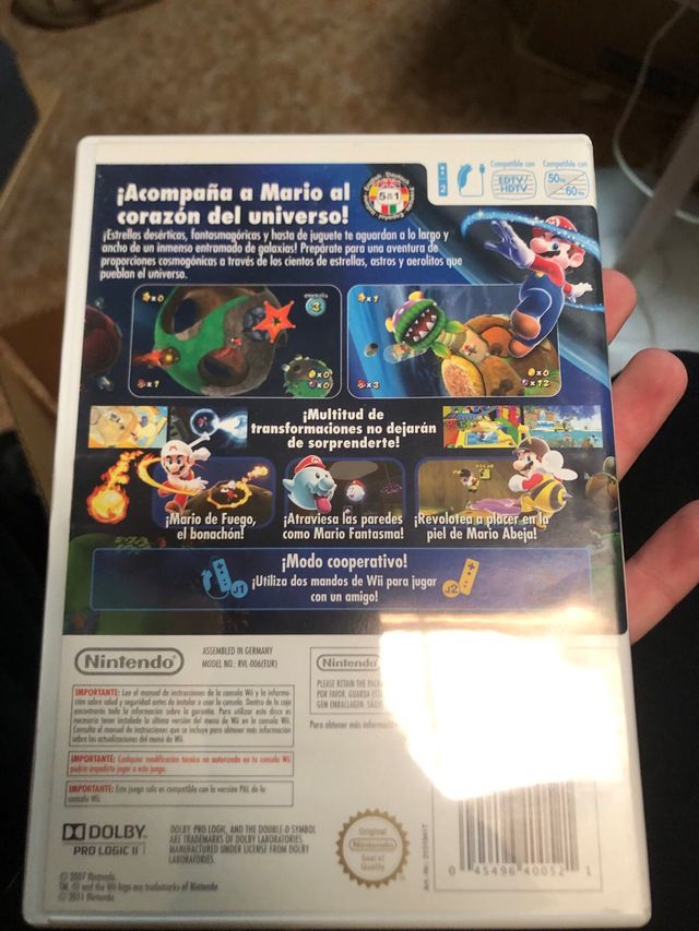 Wii Super Mario Galaxy Nintendo Selects