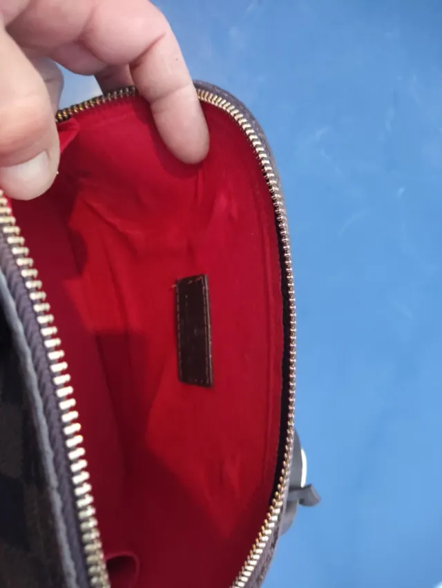 Bolso Louis Vuitton Marrón Damier