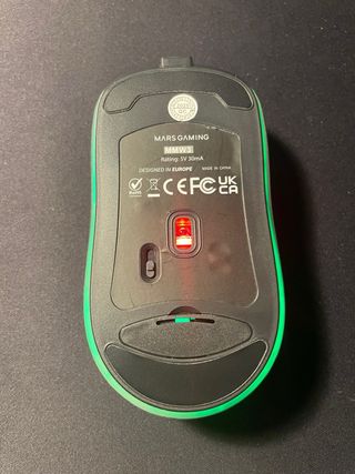 Ratón Mars Gaming Negro/Gris MMW3