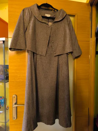 Vestido y Chaqueta Pin Up Talla XXXL