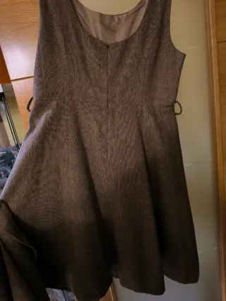 Vestido y Chaqueta Pin Up Talla XXXL