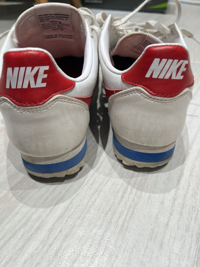 Zapatillas Nike Cortez Rojas y Blancas