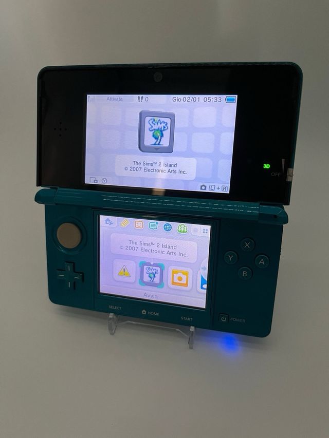 Nintendo 3DS Aqua blue