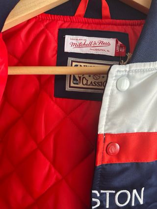 Chaqueta Bomber Houston Rockets Mitchell & Ness