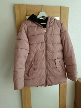 Reversible Chaquetón Rosa y Negro