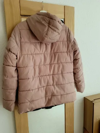 Reversible Chaquetón Rosa y Negro