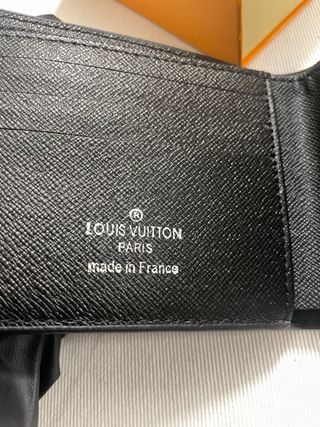 Portafoglio Louis Vuitton Supreme Nero