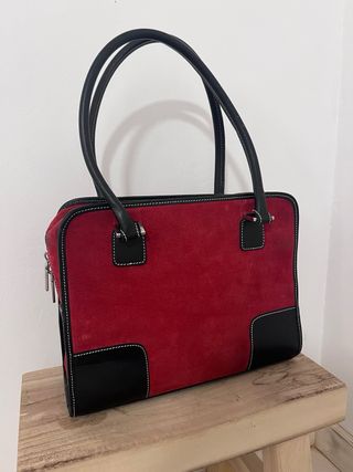 Bolso Loewe Amazona Rojo y Negro