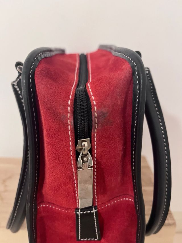 Bolso Loewe Amazona Rojo y Negro