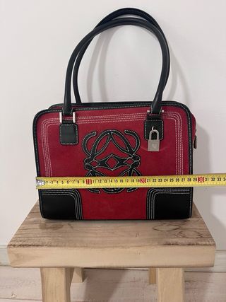 Bolso Loewe Amazona Rojo y Negro