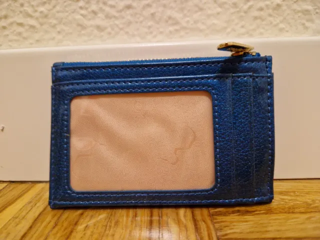 Tarjetero y monedero Tous azul