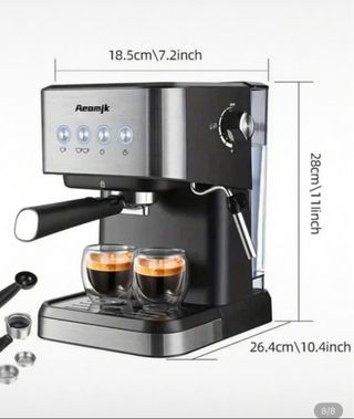 Cafetera Aeomjk Acero Inoxidable