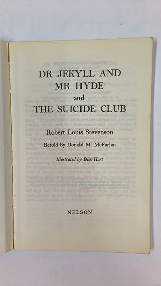 Dr Jekyll and Mr Hyde