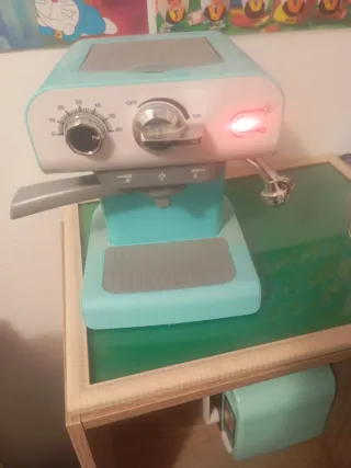 Cafetera Juguete Niña Verde Menta