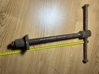 Torno de carpintero antiguo