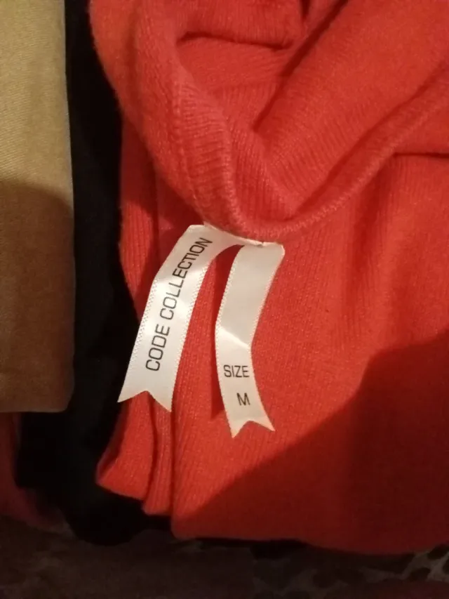 Jersey rojo manga larga