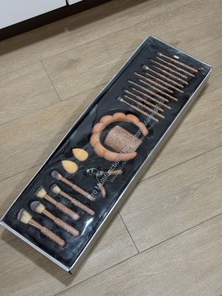 Set Brochas y Accesorios Maquillaje Rhinestone