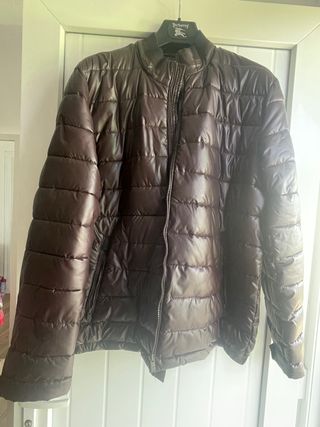 Cazadora acolchada Pertegaz marrón