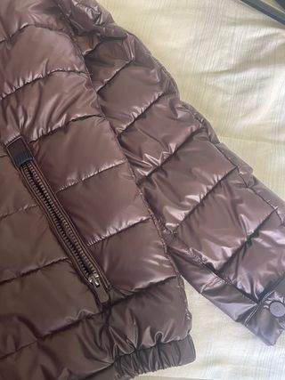 Cazadora acolchada Pertegaz marrón