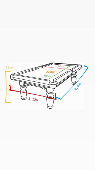 Mesa de billar profesional