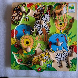 Puzzle madera animales The Learning Journ