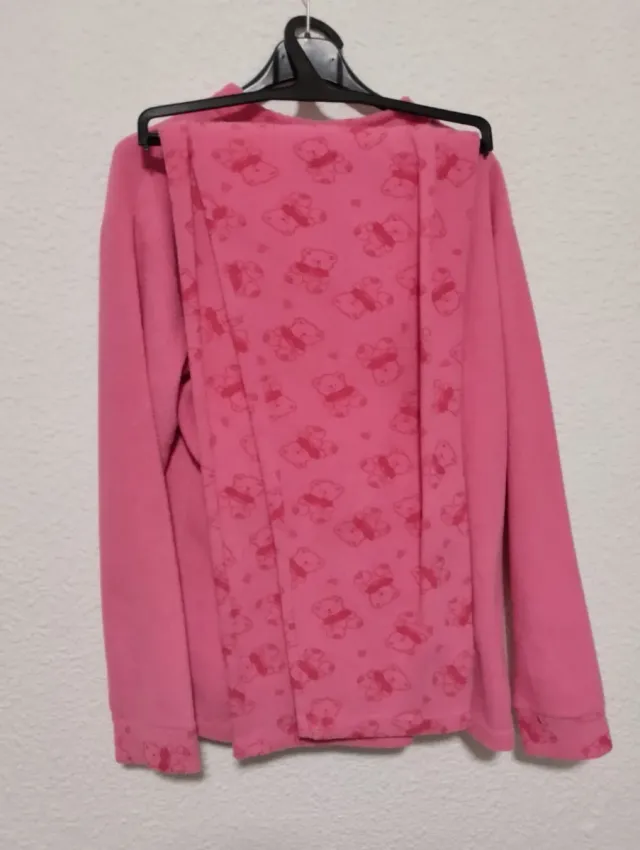 Pijama rosa oso