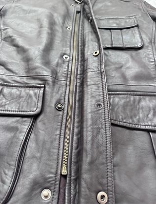 Chaqueta de cuero vintage