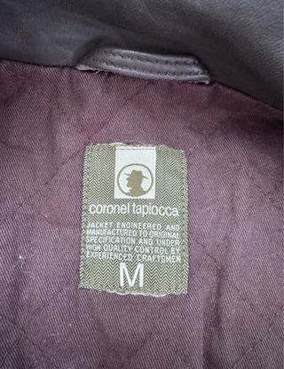 Chaqueta de cuero vintage