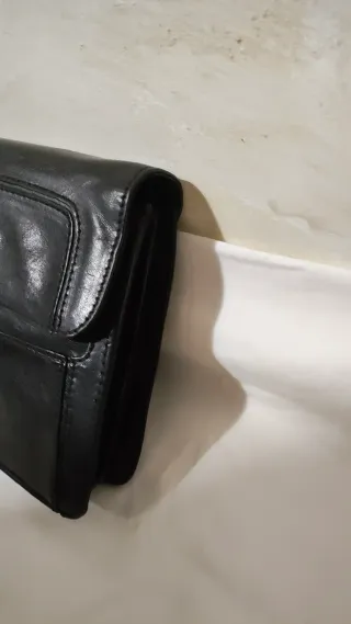 Borsello Piquadro nero in pelle