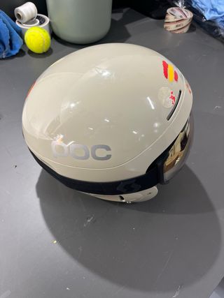 Casco de esquí POC con gafas. Niño/a, talla M