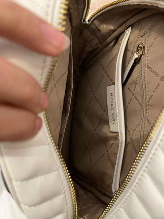 Mochila Michael Kors Azul Blanco