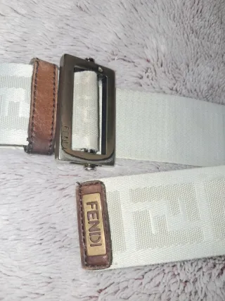 Cintura Fendi Bianca