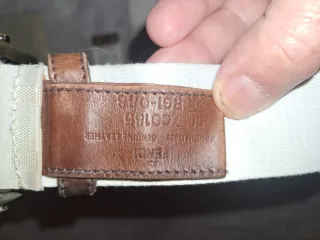 Cintura Fendi Bianca