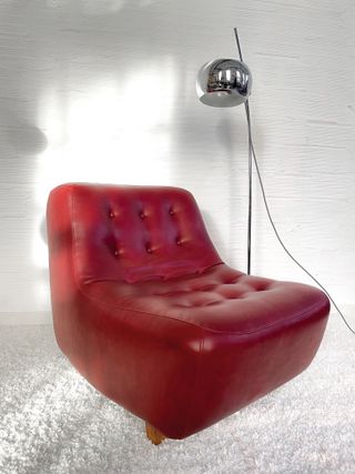 Poltrona Capitone Vintage Anni '70