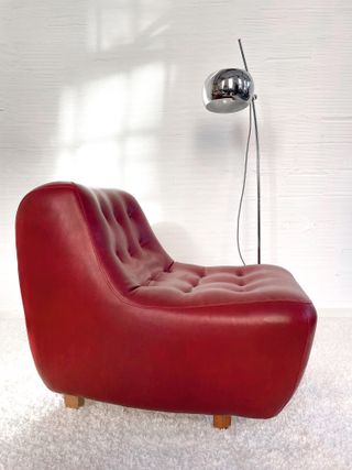 Poltrona Capitone Vintage Anni '70