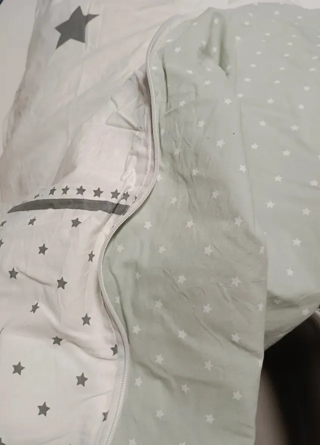 Funda nórdica con cremallera y edredón.