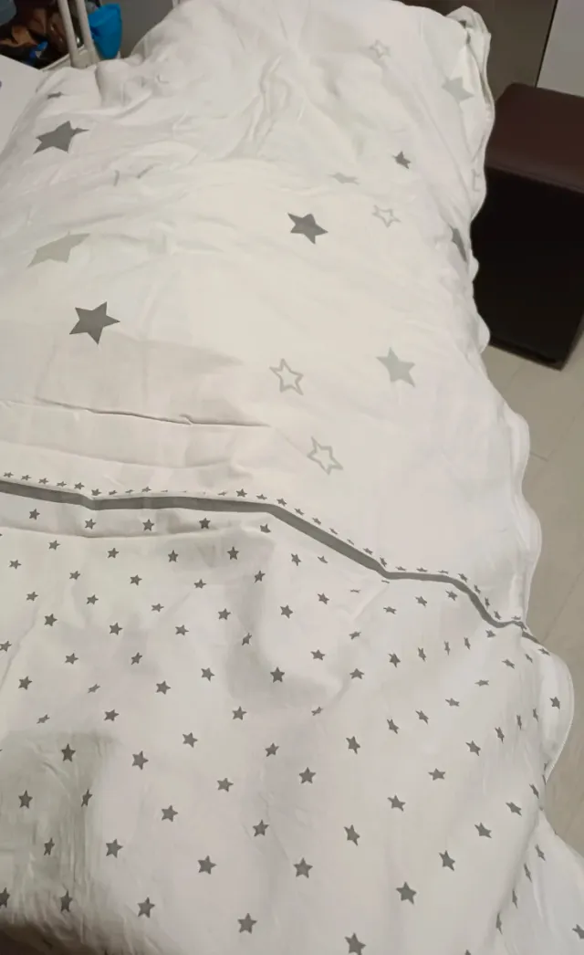 Funda nórdica con cremallera y edredón.