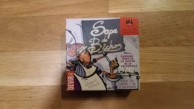 Sopa de Bichos juego de mesa