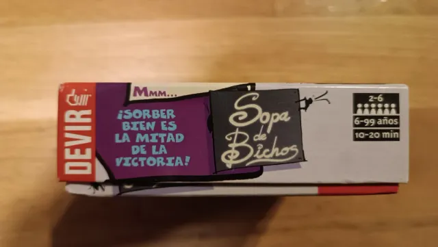 Sopa de Bichos juego de mesa