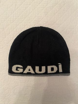 Berretto bambino Gaudi nero e grigio